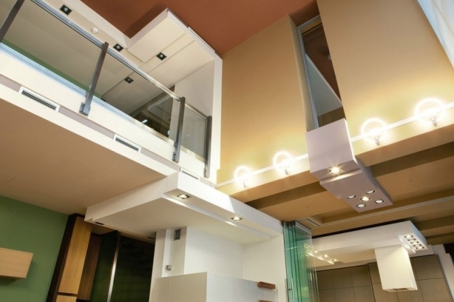 plafond-design-spots-encastres-luminaire-exterieur-maison