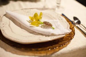 pliage de serviettes débutants décoration-sobre-élégante