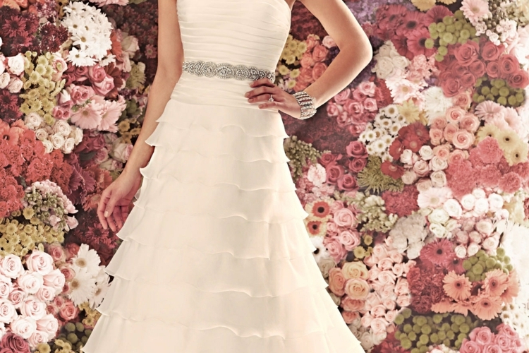 Robe de mariée haute couture par Mikaella – exceptionnelle
