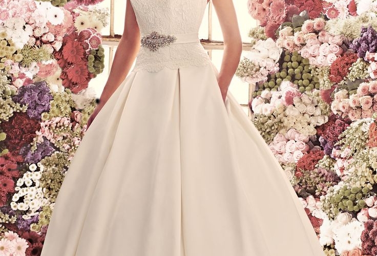 Robe de mariée haute couture par Mikaella – exceptionnelle