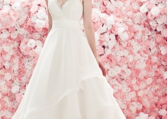 Robe de mariée haute couture par Mikaella – exceptionnelle