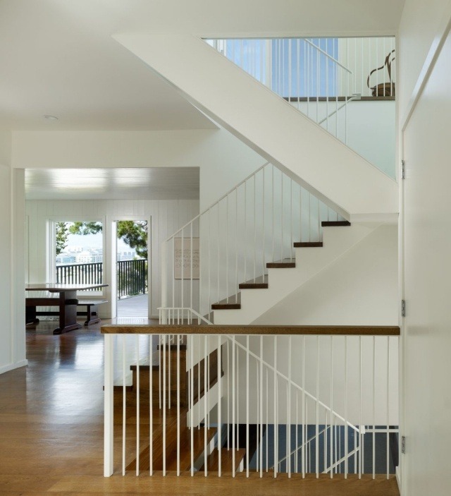 Escalier design moderne 79 idées en bois, béton, métal, verre Inspiration Garde Corps Escalier