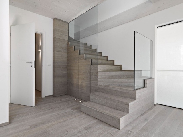 Escalier design moderne 79 idées en bois, béton, métal, verre Inspiration Garde Corps Escalier