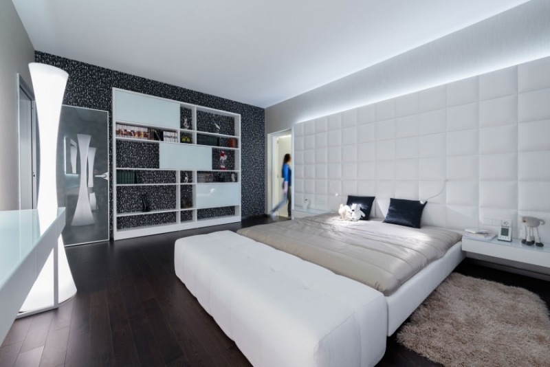 Chambre adulte: aménagement et déco en 75 idées exquises! Disposition des tapis dans une chambre