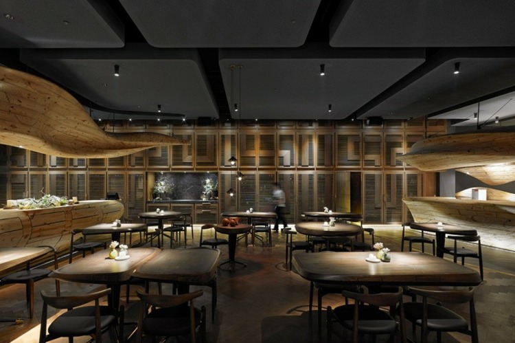 bars bois massif design sculptural Weijenberg Architects