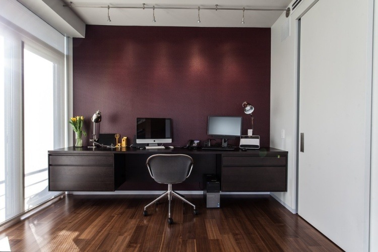 Couleur aubergine et à quoi l'associer dans chaque pièce? Les couleurs qui mètres dans une chambre sur les quatre murs