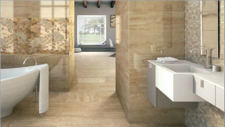 carrelage-moderne-murla-aspect-marbre-beige-mosaique-sanitaire-blanc-salle-bains