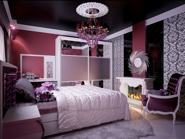 chambre-fille-ado-meubles-décoration-style-néo-baroque