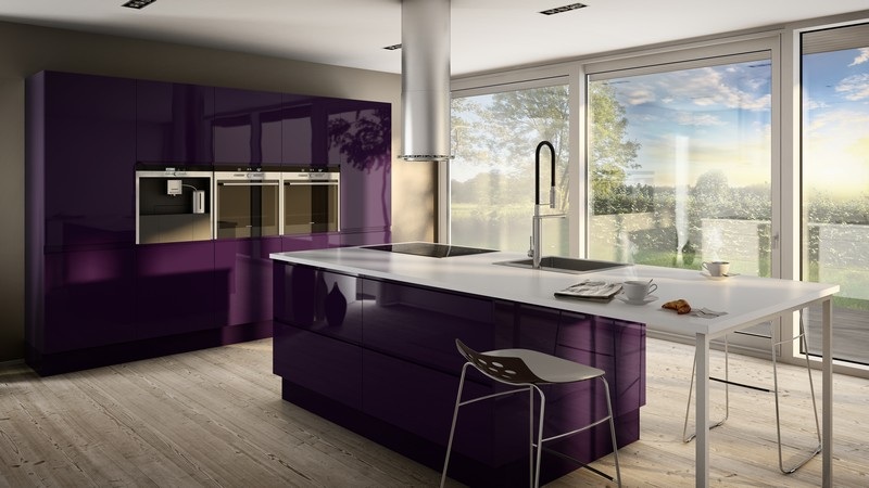 Design et conception cuisine –80 cuisines élégantes Cuisine Couleur désign