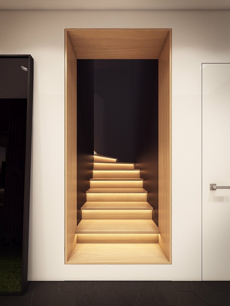 Aménagement et déco loft – le luxe rencontre le style industriel Créatif Escalier Loft
