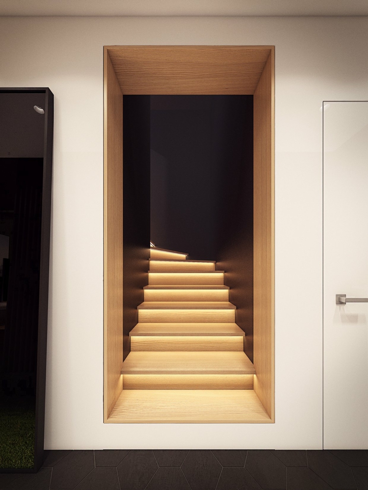 deco-loft-luxe-escaliers-bois-design-épuré