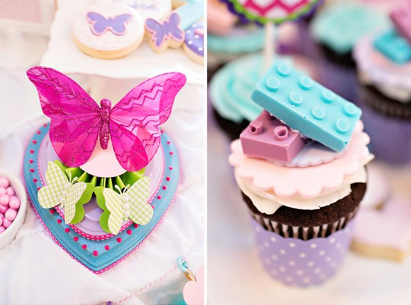decoration-anniversaire-enfant-papillons-lego-cupcakes-biscuits