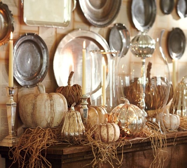 decoration-automne-paille-bougie-assiettes