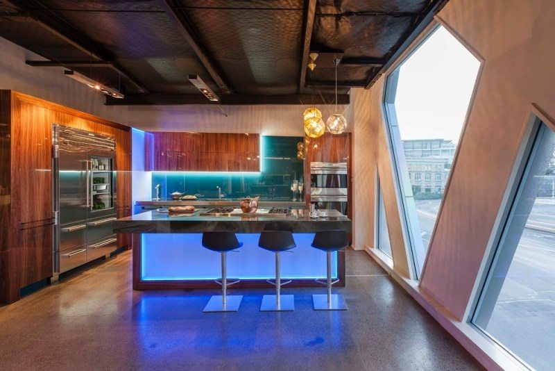 Design et conception cuisine –80 cuisines élégantes Suspension design cuisine
