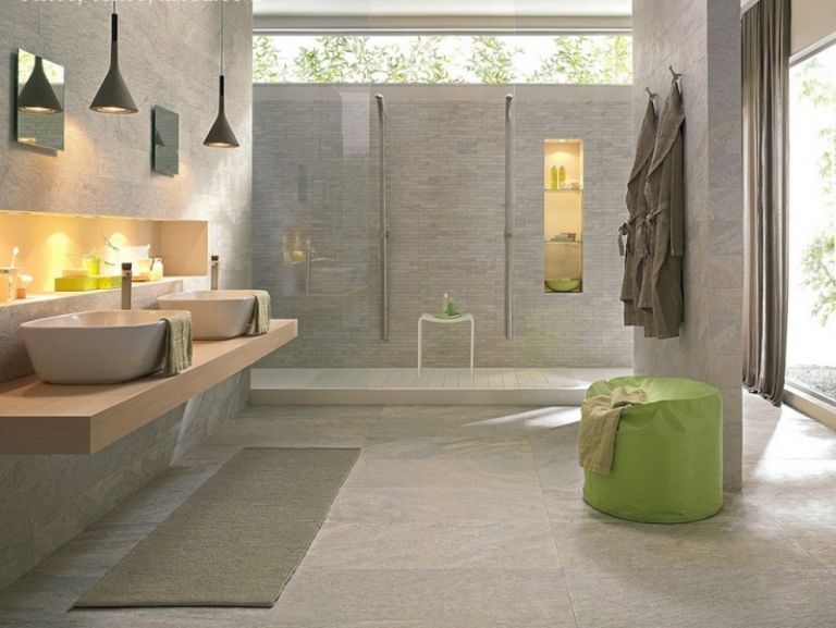 faience-salle-bains-Marmo-D-mosaique-pierre-naturelle-douche-tabouret-vert