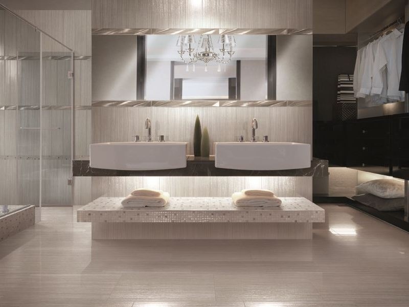 Faïence salle de bains – 88 des plus beaux carrelages design Salle Ardoise Créatif bains de