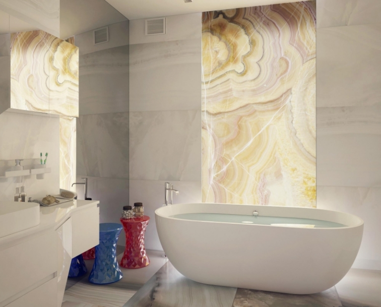 faience-salle-bains-modernalabastri-aspect-onyx-marbre-gris-baignoire