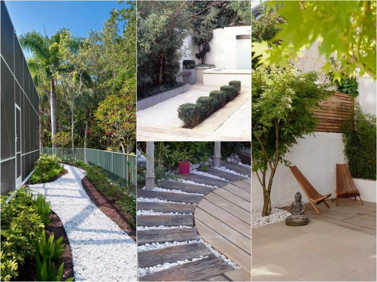 Galet décoratif blanc: plus de 45 idées pour vous inspirer! Effet galet marron
