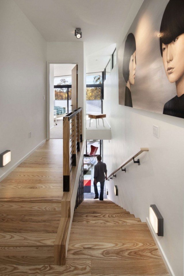 Escalier design moderne 79 idées en bois, béton, métal, verre Escalier Contemporain inspiration