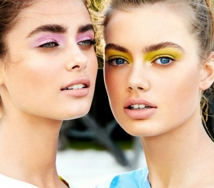 idees-maquillage-ete-couleurs-rose-pâle-jaune