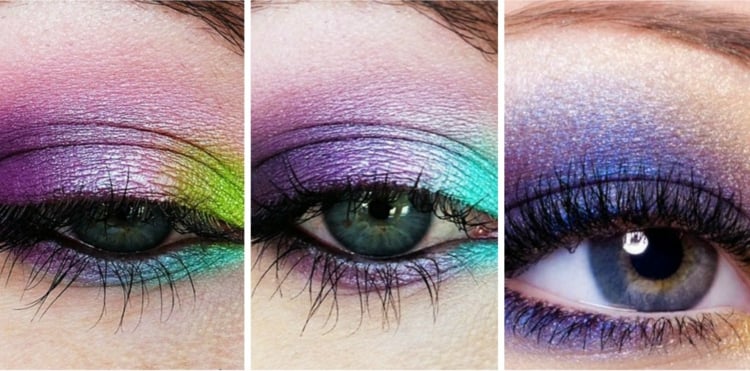 idees-maquillage-ete-couleurs-vives-pourpre-turquoise-vert