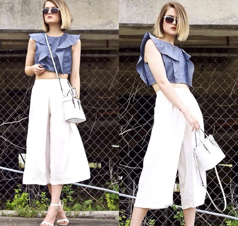 jupe-culotte-taille-haute-crop-top-jabot-mode-été-2015-femme