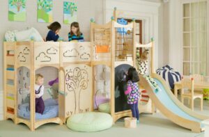 lit-enfant--toboggan-pouf-deco-murale-tableau