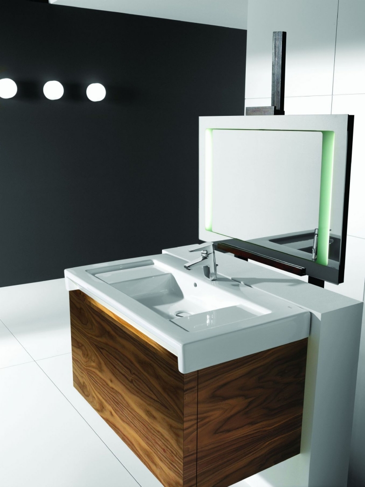 meuble-salle-bain-bois-miroir-lumineux-design-Roca-Stratum