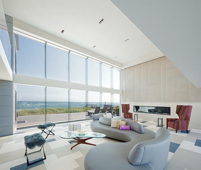 meubles-décoration-intérieur-salon-moderne-fenêtres-sol-plafond