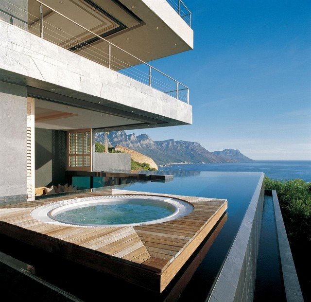 Piscine extérieur: 55 exemples pour votre aménagement Deco jacuzzi interieur