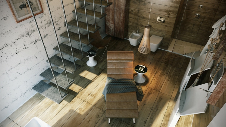salle-de-bains-de-luxe-chaise-tout-confort-suspensions-revetement-sol-bois