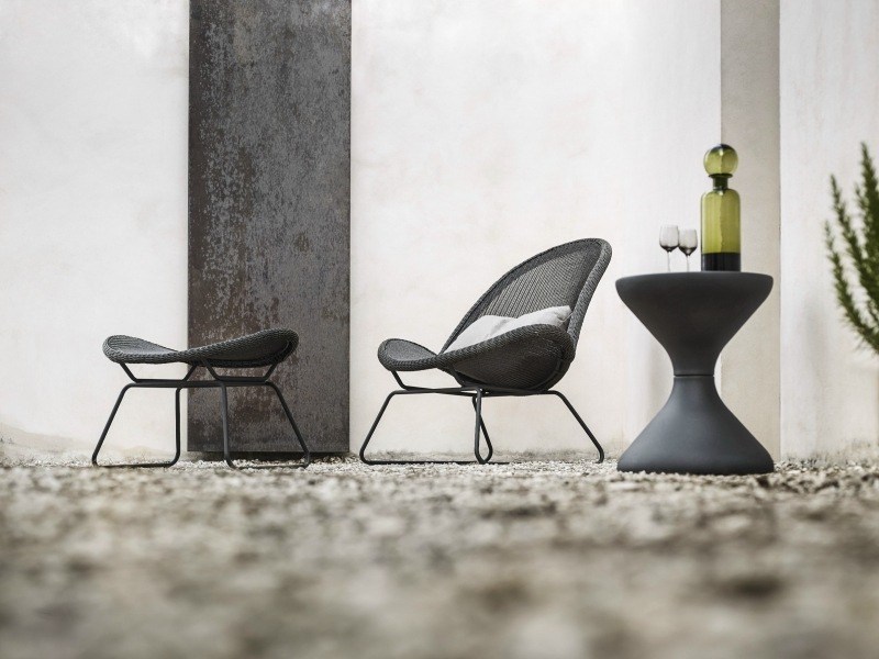 Salon de jardin tressé – 24 designs de meubles en rotin Les beaux fauteuils de salon