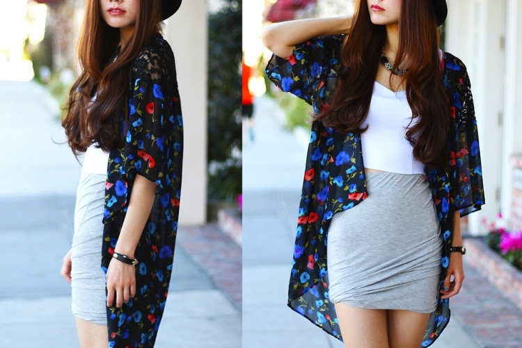 veste-kimono-femme--chapeau-fedora