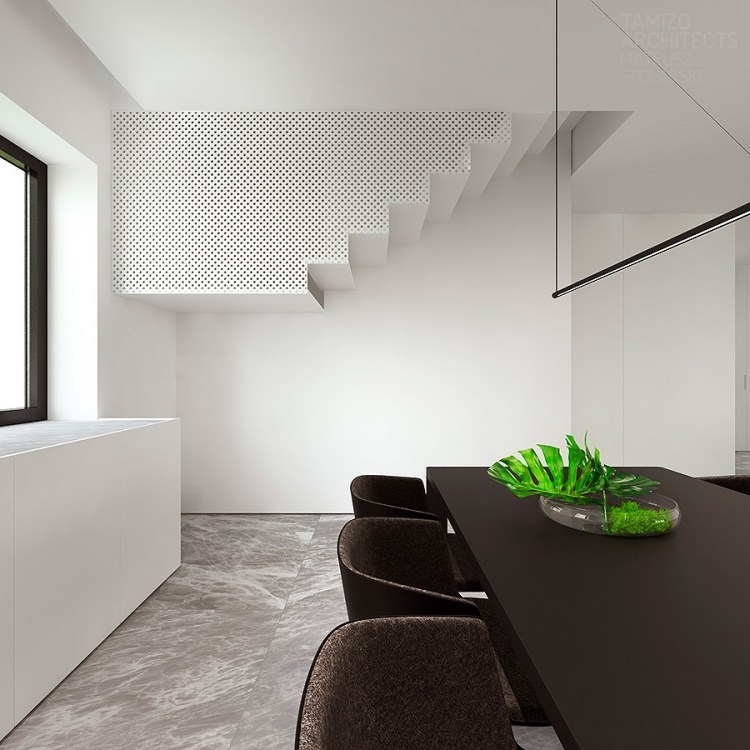 3architecture-interieure-moderne-salle-manger-carrelage-marbre-grand-format-table-noire-lodz-tamizo