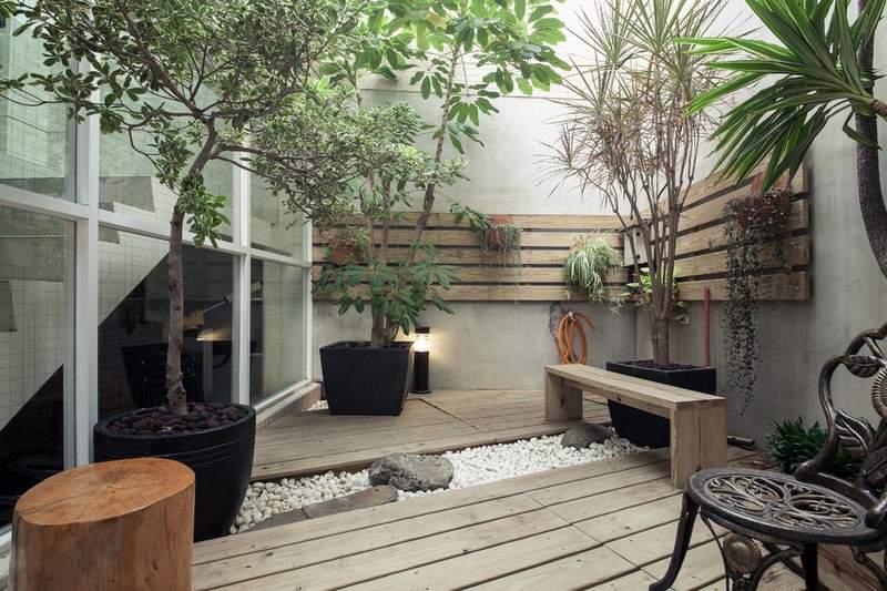 Aménagement petit jardin dans larrière cour–idées modernes