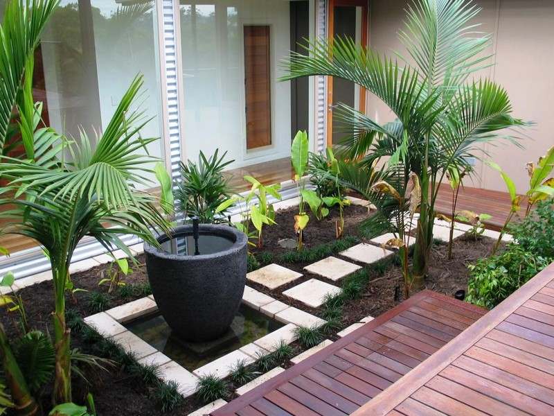Aménagement petit jardin dans larrière cour–idées modernes
