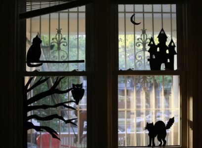 bricolage-facile-déco-fenêtre--chat-hibout-silhouette-