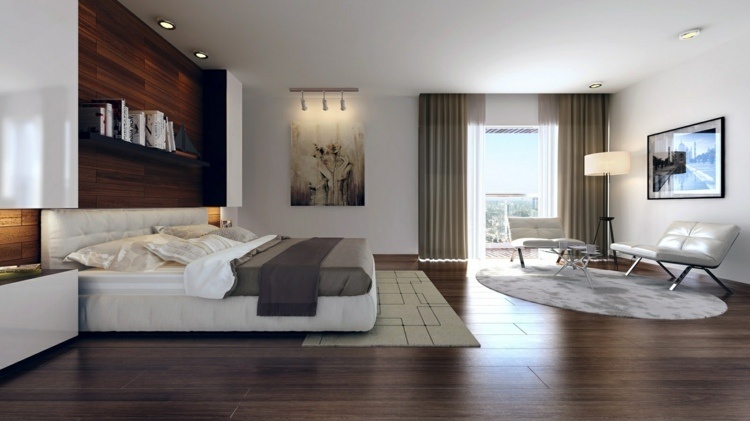 25 idées pour la chambre à coucher moderne de toute taille Modèle de chambre à couché