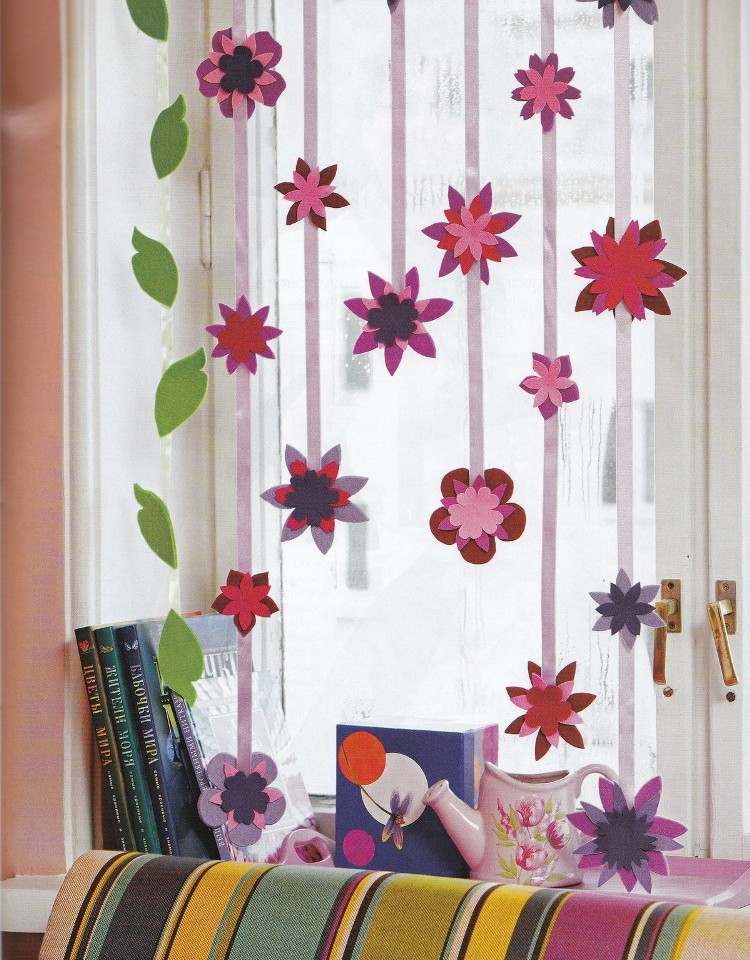 Décoration fenêtre : 50 idées diy pour les 4 saisons! Créatif rideaux Cuisine