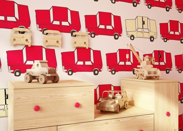 deco-chambre-enfant-armoire-rangement-bois-theme-voiture