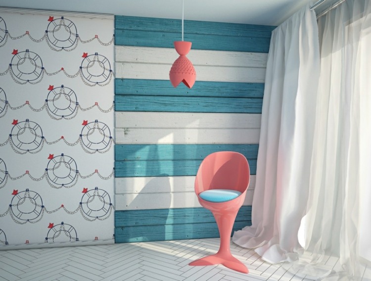deco-chambre-enfant-theme-marin-chaise-rideau-transparent
