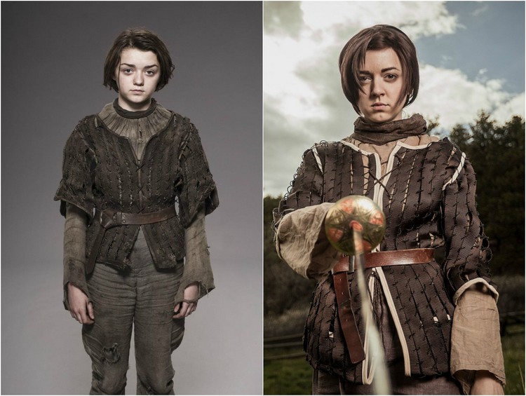 déguisement Halloween-inspiré séries télévisées Arya Stark