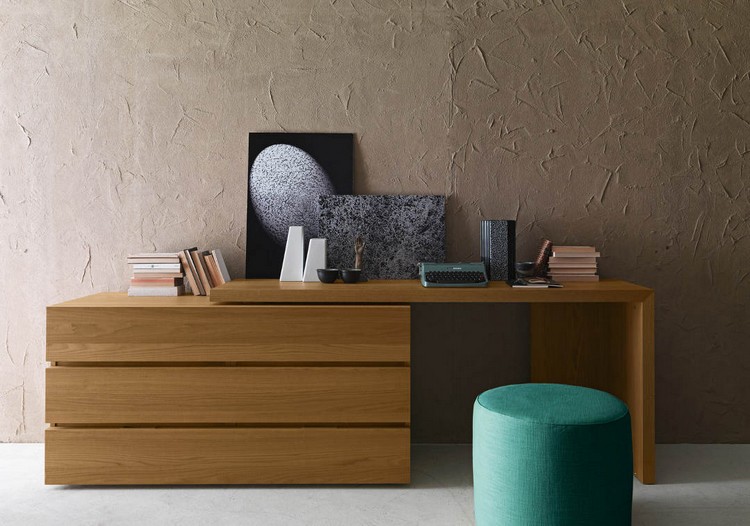 mobilier-design-Complementi-Notte-Presotto-meuble-bureau-bois-tabouret-vert