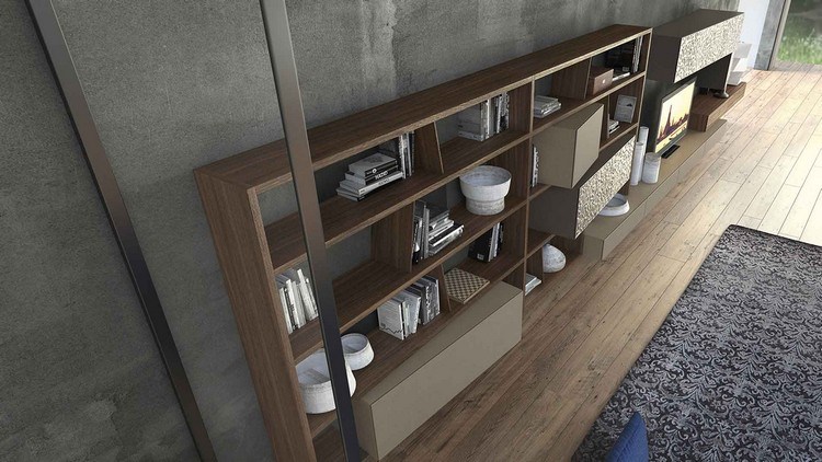mobilier-design-Presotto-crossArt-meuble-rangement-bois-salon-contemporain