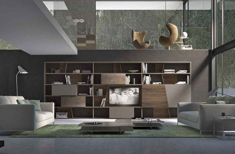 mobilier-design-Presotto-crossArt-meuble-rangement-design-élégant-salon