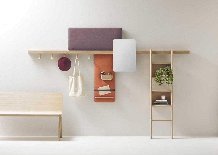mobilier-design-Zutik-Alki-mobilier-bois-clair-fonctionnel-entrée mobilier design