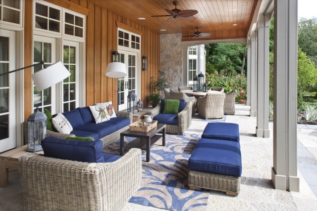 mobilier-lounge-terrasse-canapé-fauteuils-rotin-galettes-bleues