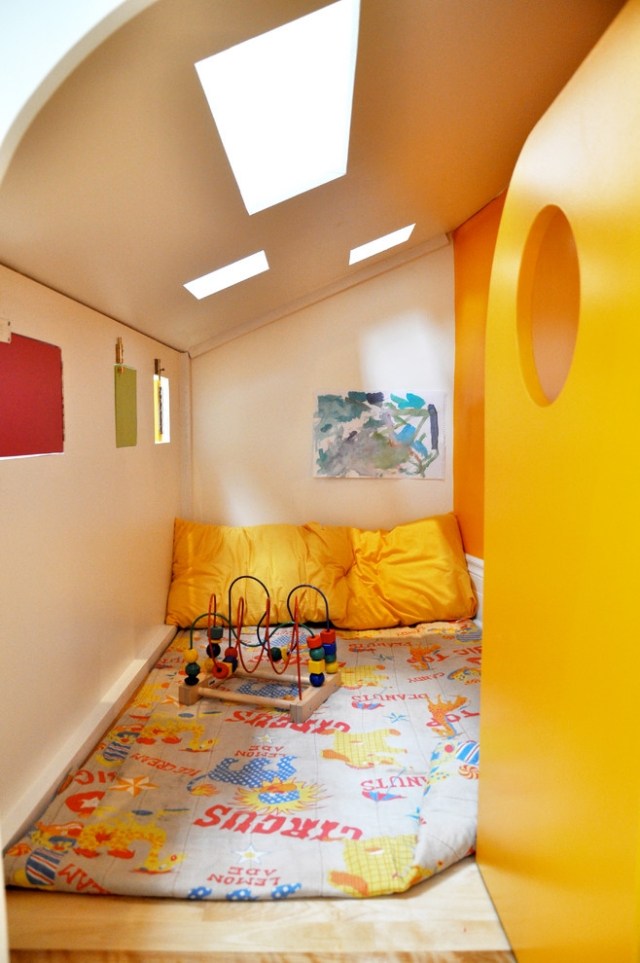 peinture-chambre-enfant-plafond-incline