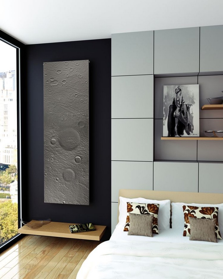 radiateur-électrique aluminium surface lune Planet Moon Aeon