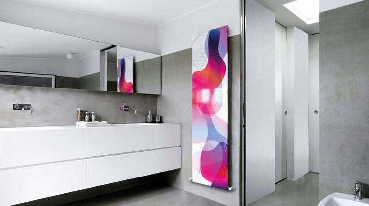 radiateur-électrique design salle bains KELVIN Karim Rashid